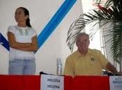 Afonso Lacerda no debate com Heloisa Helena na Ufal