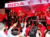 Comício de Bida é marcado por novas alianças políticas