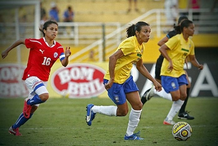 Resultado positivo: Brasil goleia Chile e vai à final de torneio em São Paulo