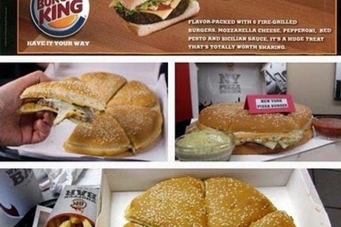 (Pizza hamburguer) É grande novidade!