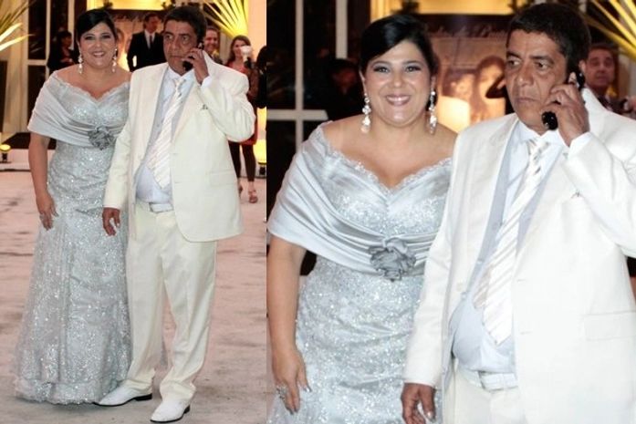 Bodas de prata de Zeca Pagodinho e Mônica reúne famosos no Rio