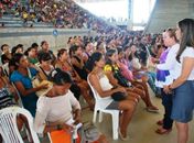 Ação do Projeto Gestante Cidadã reuniu mais de mil gestantes no Ginásio do Sesi