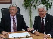 José Thomaz Nonô e o governador Teotonio Vilela Filho 