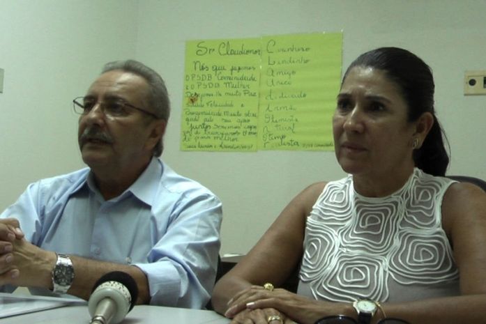Claudionor Araújo e Dep.Telma de Oliveira