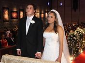 Em casamento, Felipe Dylon erra na hora do ‘sim’
