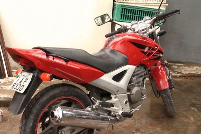 Moto apreendida