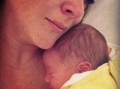 Gabriela Duarte e filho