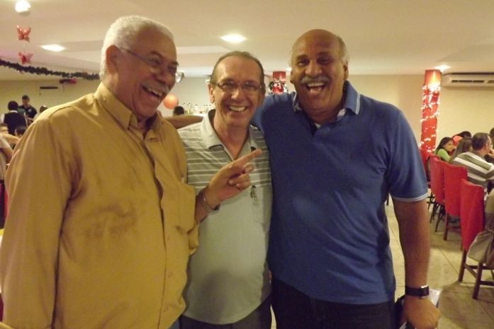 Severino Rosa, Jorge Moraes e Márcio Canuto.