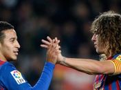 Após aula de futebol no Santos, Barça massacra time da Série C com mistão