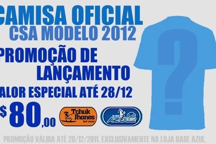 Direção do CSA confirma venda de novo uniforme por valores promocionais