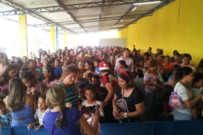 Instituto realiza festa de natal para mais de 1500 crianças