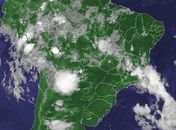 Imagem de satélite mostra a América Latina na madrugada
desta quinta-feira (29) 