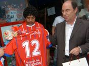 Leandrinho no Gil Vicente, antes de vir para o CRB.