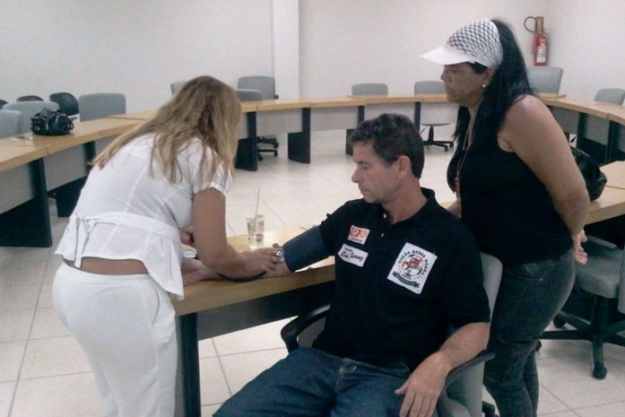 Edglenes dos Santos passou mal