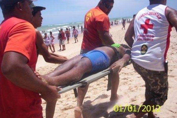 Equipe de primeiros socorros comemora 1º de janeiro sem vítimas fatais.