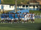 Elenco do CSa reunido.