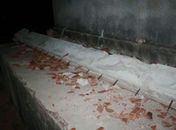 Laje de casa desaba e deixa um morto e dois feridos em Batalha