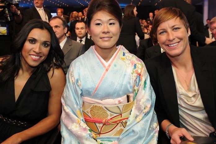 Marta, Sawa e Wambach