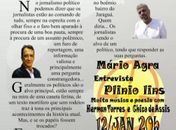 Jornalista Plinio Lins inicia projeto Fora de Pauta
