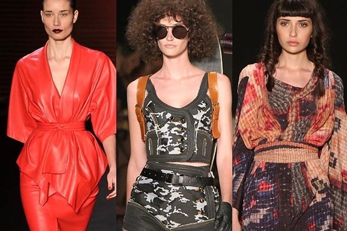 Moda carioca tem quimono, black power e look para "mulher real"