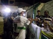 Túlio Maravilha se apresenta aos torcedores do CSE no estádio Juca Sampaio