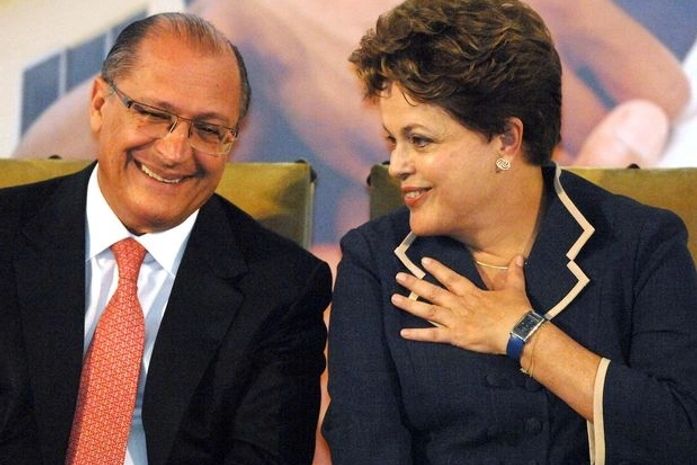 Serra e Dilma
