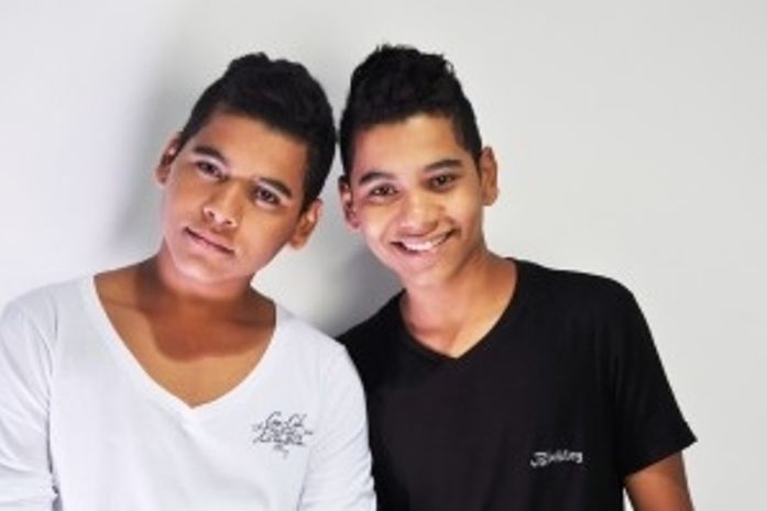 Gêmeos alagoanos foram revelados no Caldeirão do Huck