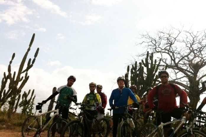 Ciclistas de Arapiraca.