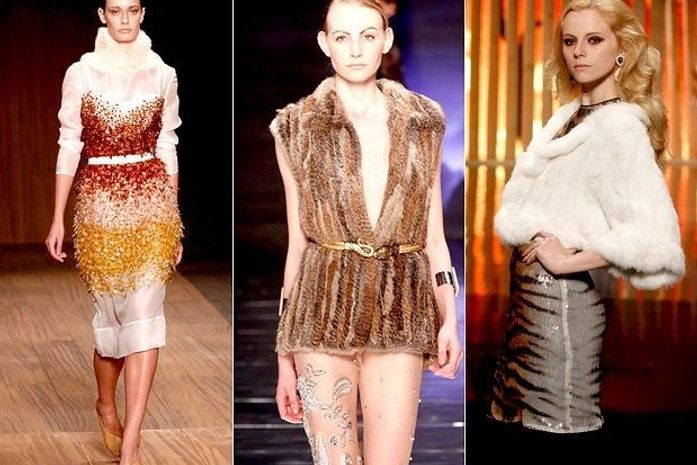 Peles surgem no clima quente da semana de moda carioca