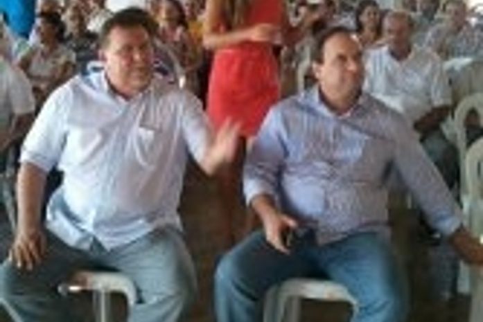 Vereador Anizão e o prefeito Luciano Barbosa