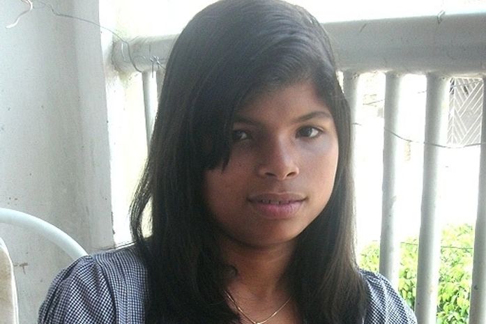 Adriele Gomes Alves tem 15 anos