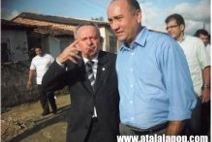 Senador Benedito de Lira e o vereador Marcondes Barros