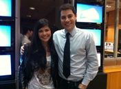 Luíza, que estava no Canadá, deu uma entrevista para o Jornal Hoje