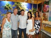 Renan visitou vários estandes na feira, entre eles o de Maragogi