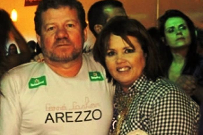 Robson Calheiros e esposa, Wilma Leão