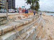 Prefeitura constrói barreira contra os efeitos da maré na Jatiúca