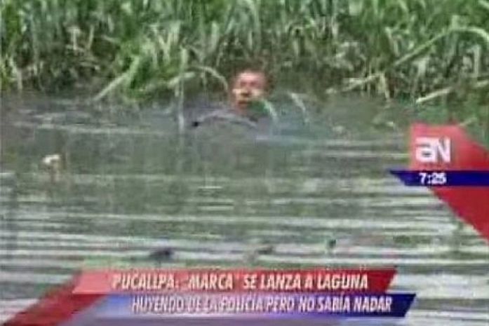 Em fuga, ladrão pula em lagoa, mas pede ajuda por não saber nadar