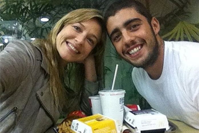 Piovane e seu marido