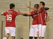 Damião marca em vitória magra do Inter sobre o Once Caldas