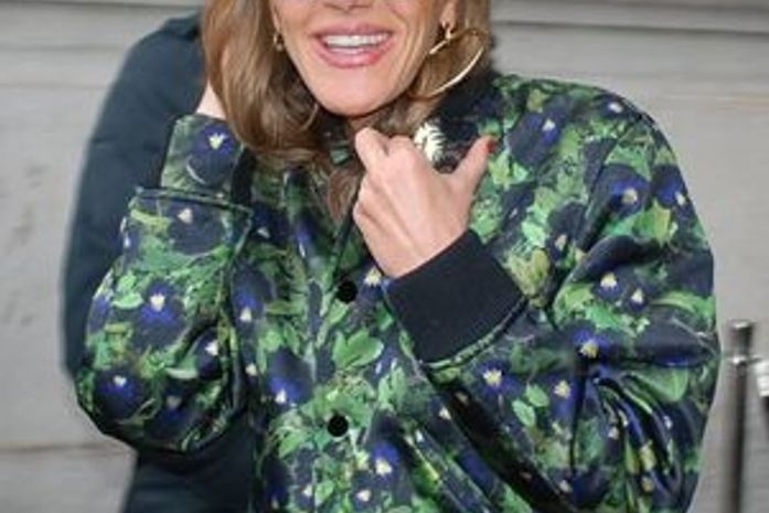 A editora da Vogue japonesa, Anna Dello Russo, se destacou