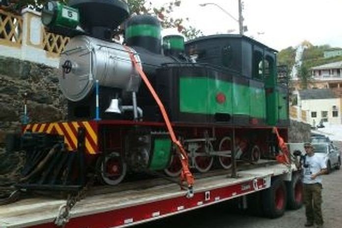 Maria Fumaça chega a Piranhas