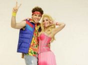Thiago Fragoso e Danielle Winits despencam durante ‘Xanadu"