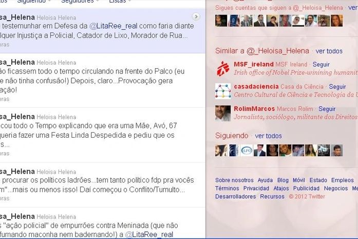 Vídeo: No twitter, Rita Lee diz que foi solta graças à Heloisa Helena