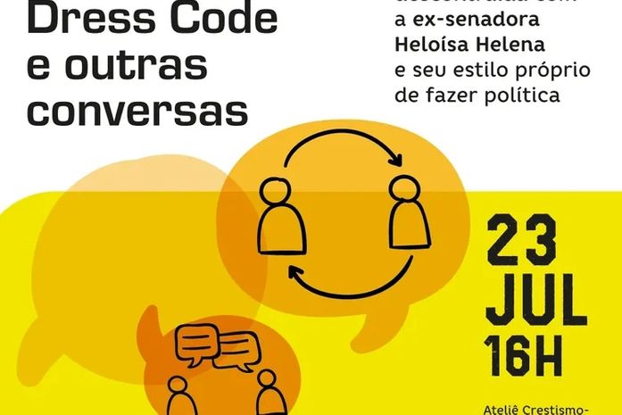 “A Politica do Dress Code" foi tema de conversa icônica, no Rio de Janeiro, com a ex-senadora, Heloísa Helena. Abdias Nascimento,como parlamentar já falava sobre isso- conta a viúva, Elisa Larkin