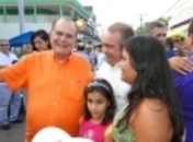 JL e Beto na procissão de Uniao.