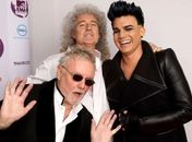 Roger Taylor, Brian May e Adam Lambert no EMA 2011