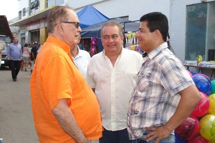 João Lyra, Beto Baia e Dr. Paulo do PDT