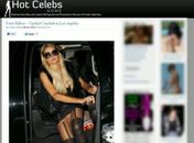 Site flagra Paris Hilton descendo de carro sem calcinha em Los Angeles