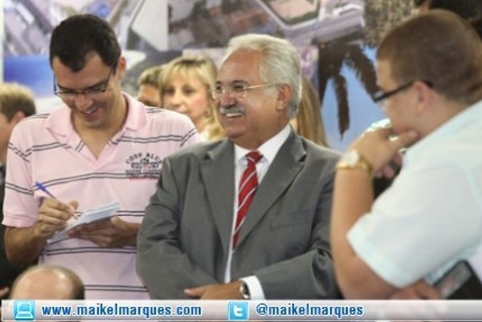 Secretário Rogério Teófilo durante solenidade em Palácio, nesta segunda