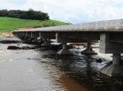 Ponte foi reconstruída